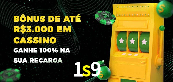 1s9 melhor bônus de depósito