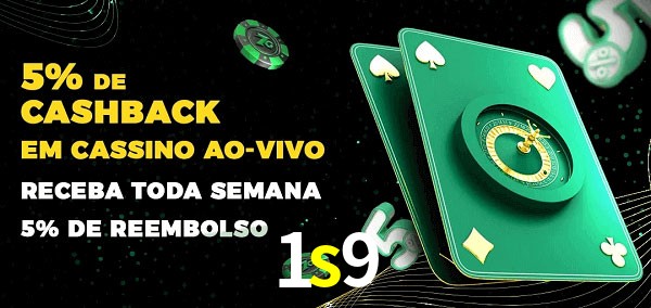 Promoções do cassino ao Vivo 1s9